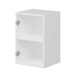 Alvinka Mutfak Modül Hg_J Üst 1Dk1R 40-H60Cm Dolap Beyaz Beyaz