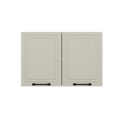 Alvinka Mutfak Modül Mbr_A Üst 2Dk1R 90-H60Cm Dolap Beyaz Kumtaşı Mdf