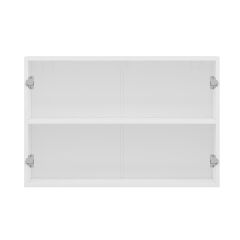 Alvinka Mutfak Modül Mbr_A Üst 2Dk1R 90-H60Cm Dolap Beyaz Kumtaşı Mdf