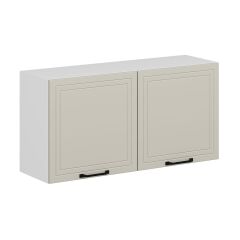 Alvinka Mutfak Modül Mbr_A Üst 2Dk1R 120-H60Cm Dolap Beyaz Kumtaşı Mdf