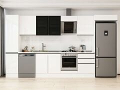 Alvinka 395X222 Cm High Gloss Mutfak Dolabı Mbb-E90B45S60-3