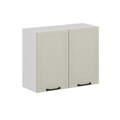 Alvinka Mutfak Modül Mbr_A Üst 2Dk1R 90-H72Cm Dolap Beyaz Kumtaşı Mdf