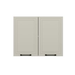 Alvinka Mutfak Modül Mbr_A Üst 2Dk1R 90-H72Cm Dolap Beyaz Kumtaşı Mdf