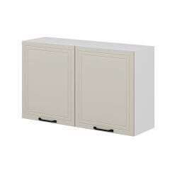 Alvinka Mutfak Modül Mbr_A Üst 2Dk1R 120-H72Cm Dolap Beyaz Kumtaşı Mdf