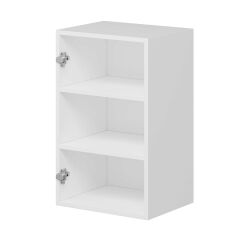Alvinka Mutfak Modül Hg_J Üst 1Dk2R 45-H72Cm Dolap Beyaz Antrasit