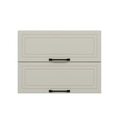 Alvinka Mutfak Modül Mbr_A Üst 2Yk1R 80-H60Cm Dolap Beyaz Kumtaşı Mdf