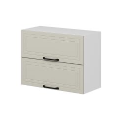 Alvinka Mutfak Modül Mbr_A Üst 2Yk1R 80-H60Cm Dolap Beyaz Kumtaşı Mdf