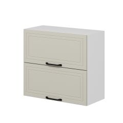 Alvinka Mutfak Modül Mbr_A Üst 2Yk1R 80-H72Cm Dolap Beyaz Kumtaşı Suntalam