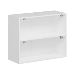 Alvinka Mutfak Modül Mbr_A Üst 2Yk1R 90-H72Cm Dolap Beyaz Kumtaşı Mdf