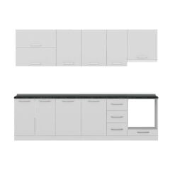 Minar 280 Cm Mutfak Dolabı Beyaz 280-B8