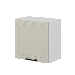 Alvinka Mutfak Modül Mbr_A Üst 1Dk 60-60-H72Cm Asp Dolap Beyaz Kumtaşı Mdf