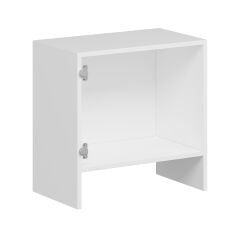 Alvinka Mutfak Modül Mbr_A Üst 1Dk 60-60-H72Cm Asp Dolap Beyaz Kumtaşı Mdf