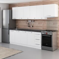 Minar 280 Cm Mutfak Dolabı Beyaz 280-B10