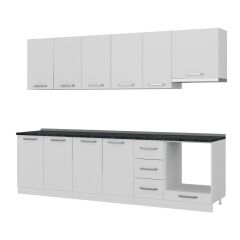 Minar 280 Cm Mutfak Dolabı Beyaz 280-B11