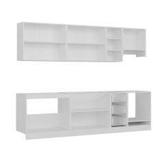 Minar 280 Cm Mutfak Dolabı Beyaz 280-B11