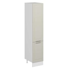 Alvinka Mutfak Modül Mbr_C 45-H222Cm Boy Dolabı Beyaz Kumtaşı Mdf