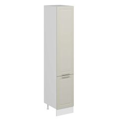 Alvinka Mutfak Modül Mbr_C 45-H240Cm Boy Dolabı Beyaz Kumtaşı Suntalam