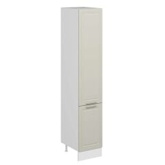 Alvinka Mutfak Modül Mbr_C 45-H240Cm Boy Dolabı Beyaz Kumtaşı Mdf