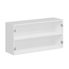 Alvinka Mutfak Modül Hg_J Üst 2Dk1R 120-H60Cm Dolap Beyaz Antrasit