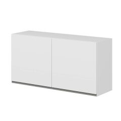 Alvinka Mutfak Modül Hg_J Üst 2Dk1R 120-H60Cm Dolap Beyaz Beyaz