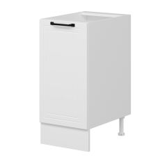 Alvinka Mutfak Modül Mbr_A Alt 1K1R 40Cm Dolap Beyaz Beyaz