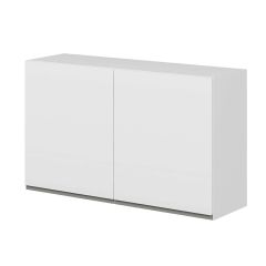 Alvinka Mutfak Modül Hg_J Üst 2Dk1R 120-H72Cm Dolap Beyaz Beyaz