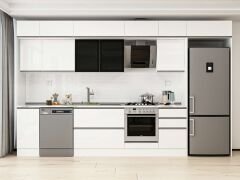 Alvinka 370X240 Cm High Gloss Mutfak Dolabı Mb-E80S40S50-3