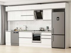 Alvinka 380X240 Cm High Gloss Mutfak Dolabı Mb-E80S40S60-2
