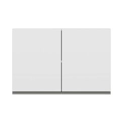 Alvinka Mutfak Modül Hg_J Üst 2Dk1R 90-H60Cm Dolap Beyaz Beyaz