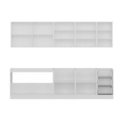 Minar 285 Cm Mutfak Dolabı Beyaz 285-B2