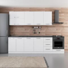 Minar 285 Cm Mutfak Dolabı Beyaz 285-B3