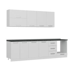 Minar 285 Cm Mutfak Dolabı Beyaz 285-B3