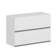 Alvinka Mutfak Modül Hg_J Üst 2Yk1R 90-H60Cm Dolap Beyaz Beyaz