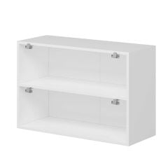 Alvinka Mutfak Modül Hg_J Üst 2Yk1R 90-H60Cm Dolap Beyaz Beyaz