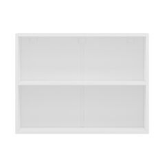 Alvinka Mutfak Modül Mbr_A Üst 2Dk1R 80-H60Cm Dolap Cam Beyaz Kumtaşı Suntalam