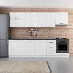 Minar 285 Cm Mutfak Dolabı Beyaz 285-B5