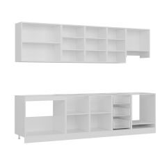 Minar 285 Cm Mutfak Dolabı Beyaz 285-B5