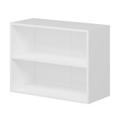 Alvinka Mutfak Modül Mbr_A Üst 2Dk1R 80-H60Cm Dolap Cam Beyaz Kumtaşı Mdf