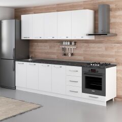 Minar 285 Cm Mutfak Dolabı Beyaz 285-B6