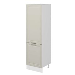 Alvinka Mutfak Modül Mbr_C 60-H210Cm Boy Dolabı Beyaz Kumtaşı Mdf