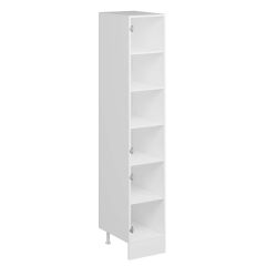 Alvinka Mutfak Modül Mbr_C 40-H222Cm Boy Dolabı Beyaz Beyaz