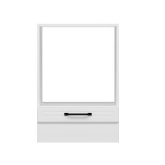 Alvinka Mutfak Modül Mbr_A Alt 1K 60Cm Ank Dolap Beyaz Beyaz