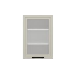 Alvinka Mutfak Modül Mbr_A Üst 1Dk2R 50-H72Cm Dolap Cam Beyaz Kumtaşı Suntalam