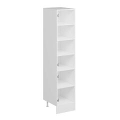 Alvinka Mutfak Modül Mbr_C 45-H210Cm Boy Dolabı Beyaz Kumtaşı
