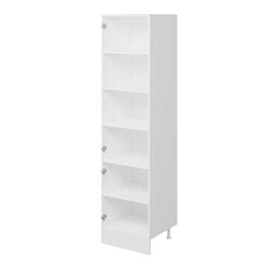 Alvinka Mutfak Modül Mbr_C 60-H240Cm Boy Dolabı Beyaz Beyaz Mdf