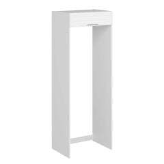 Alvinka Mutfak Modül Mbr_C 80-H222Cm Buz Dolabı Beyaz Beyaz Suntalam