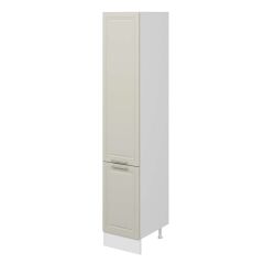 Alvinka Mutfak Modül Mbr_C 45-H240Cm Boy Dolabı Beyaz Kumtaşı