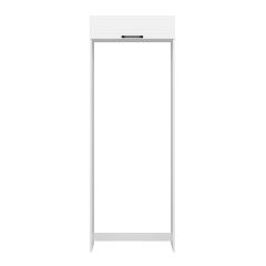 Alvinka Mutfak Modül Mbr_A 80-H222Cm Buzdolabı Beyaz Beyaz