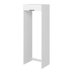 Alvinka Mutfak Modül Mbr_A 80-H222Cm Buzdolabı Beyaz Beyaz