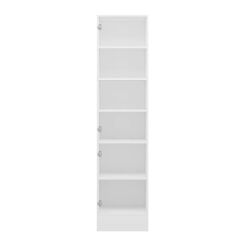 Alvinka Mutfak Modül Mbr_C 50-H210Cm Boy Dolabı Beyaz Kumtaşı